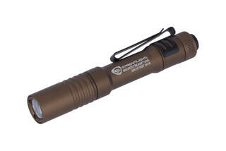 Streamlight MicroStream USB rechargeabe 250 lumen penlight for EDC with Coyote anodized finish.